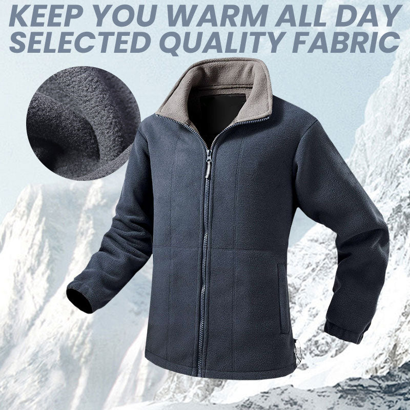 Double-Sided Fleece Jacket