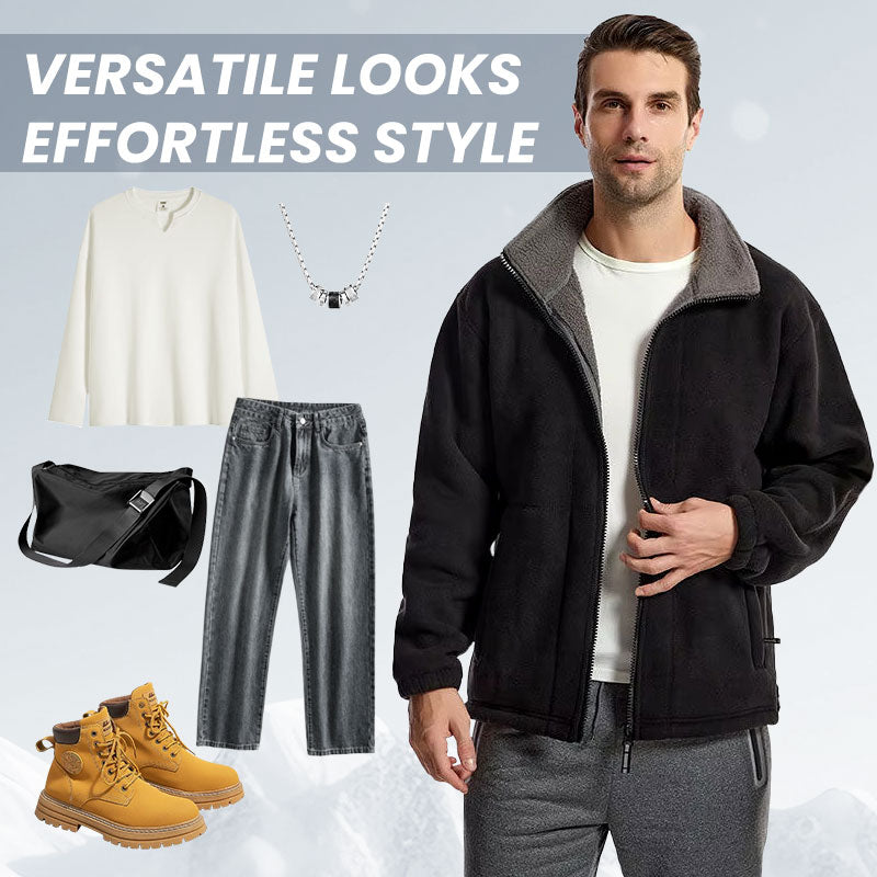 Double-Sided Fleece Jacket
