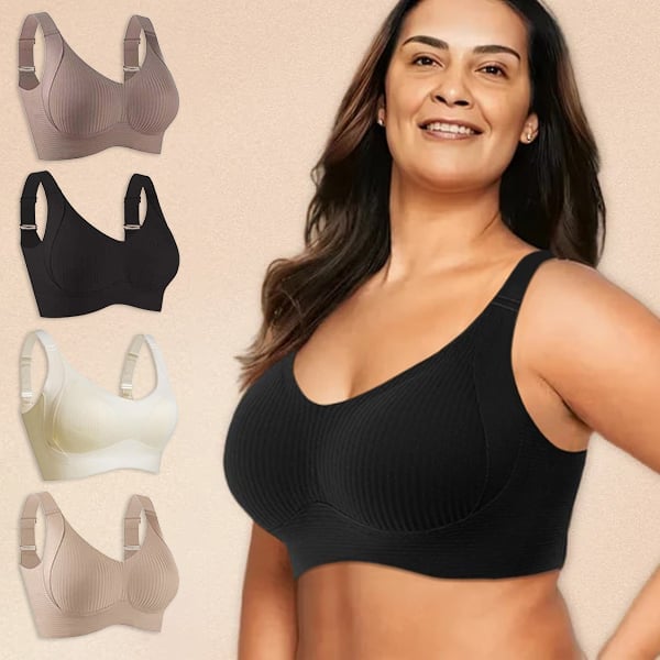 Adjustable Push-Up Bra (Set of 3)