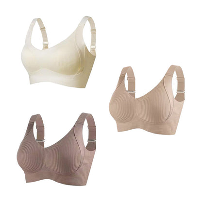 Adjustable Push-Up Bra (Set of 3)