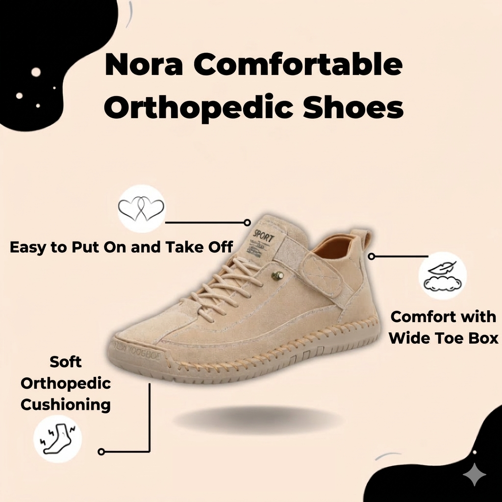 Nora Comfortable and Pain-Free Orthopedic Shoes