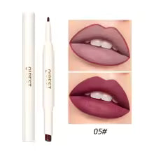 Waterproof 2-in-1 lipstick and lip liner
