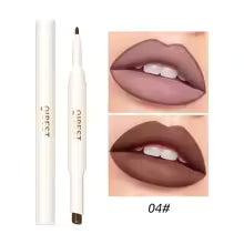 Waterproof 2-in-1 lipstick and lip liner
