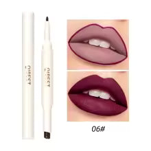Waterproof 2-in-1 lipstick and lip liner
