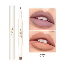 Waterproof 2-in-1 lipstick and lip liner