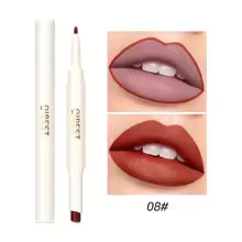 Waterproof 2-in-1 lipstick and lip liner