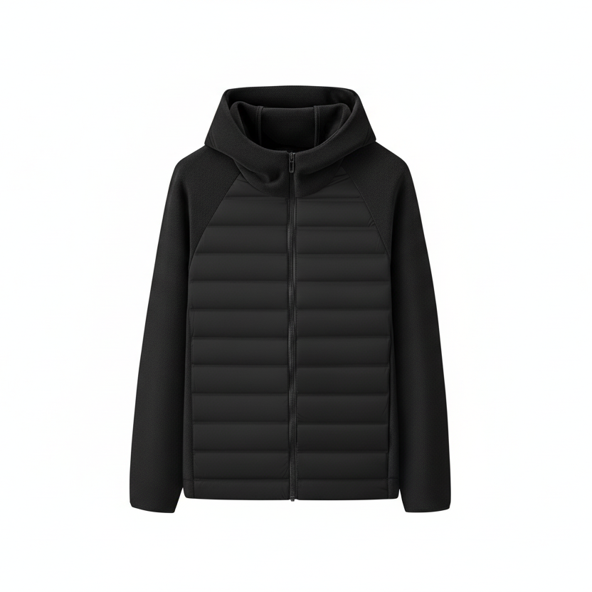 Fleece Down Gilet Jacket