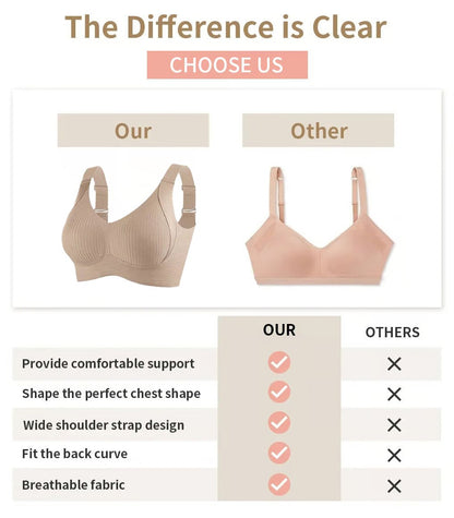 Adjustable Push-Up Bra (Set of 3)