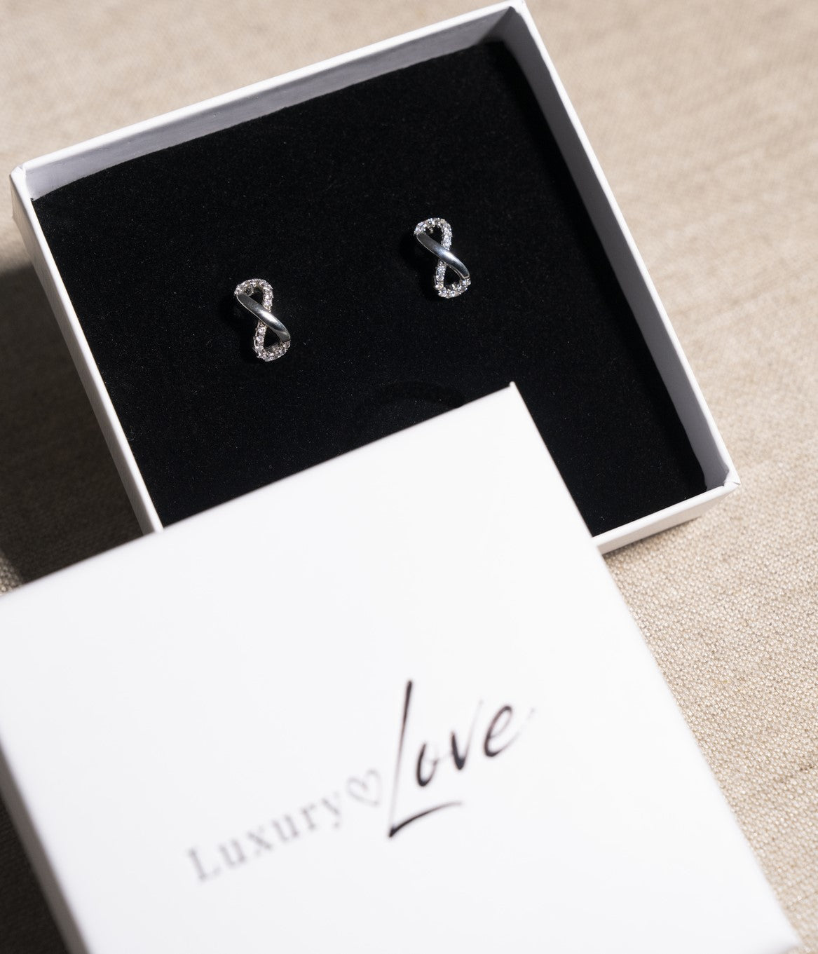 Infinity Love Earrings