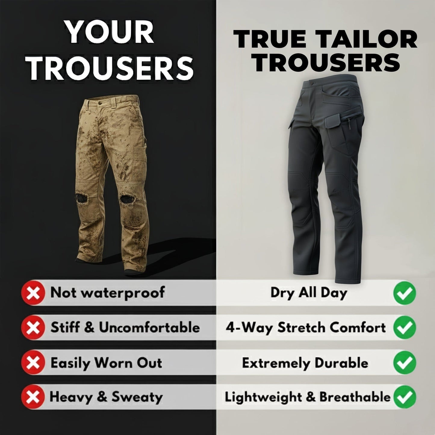 Fleece Lined Waterproof Carpenter Pants